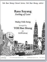 Rasa Sayang SATB choral sheet music cover